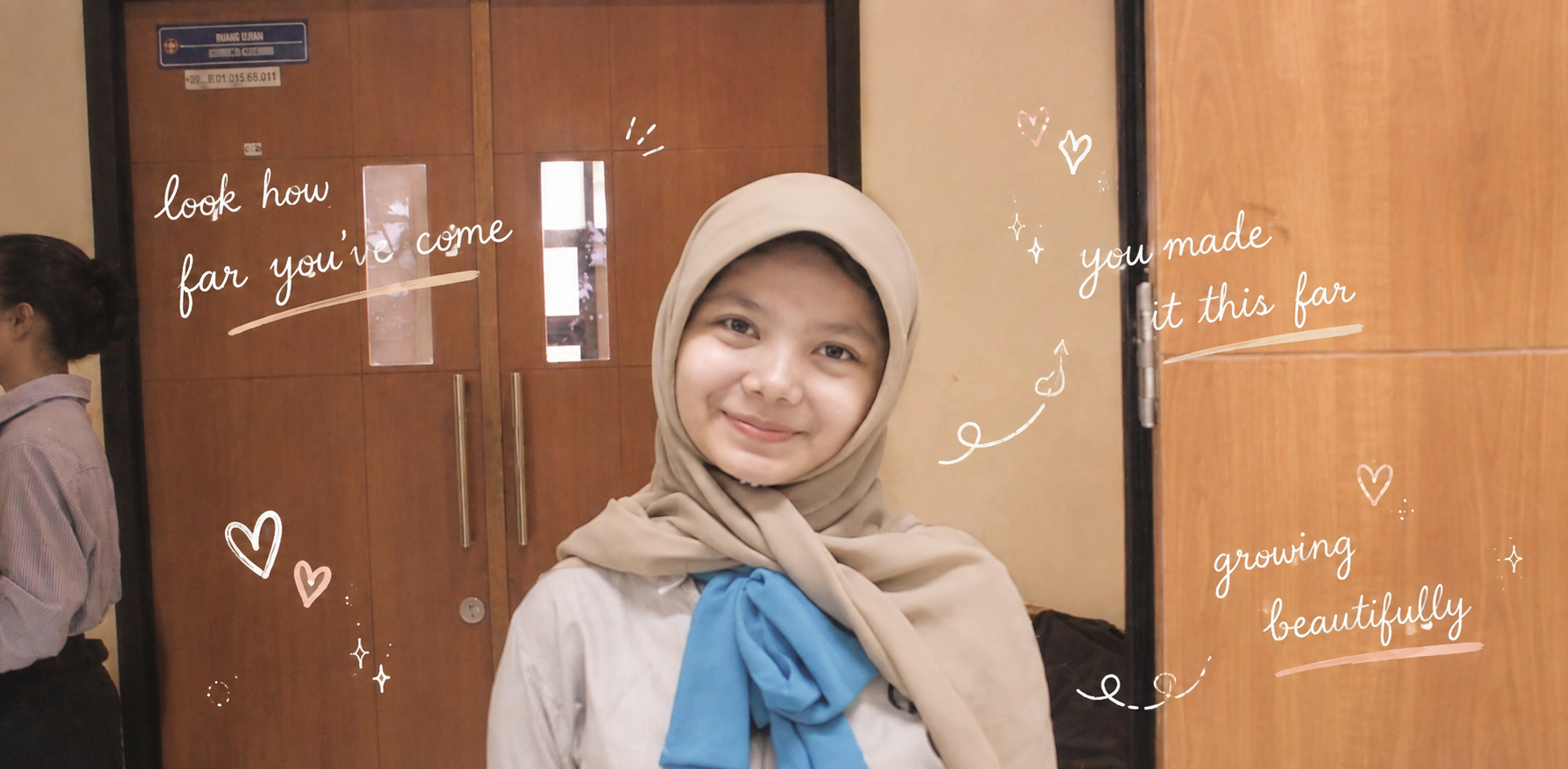 Dinda saat kuliah